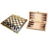 Échecs - Backgammon 28cm