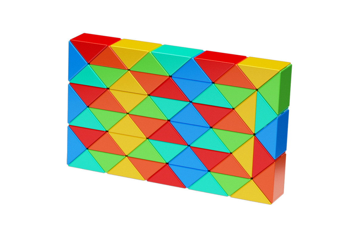 Snake 60 Blocs multicolores
