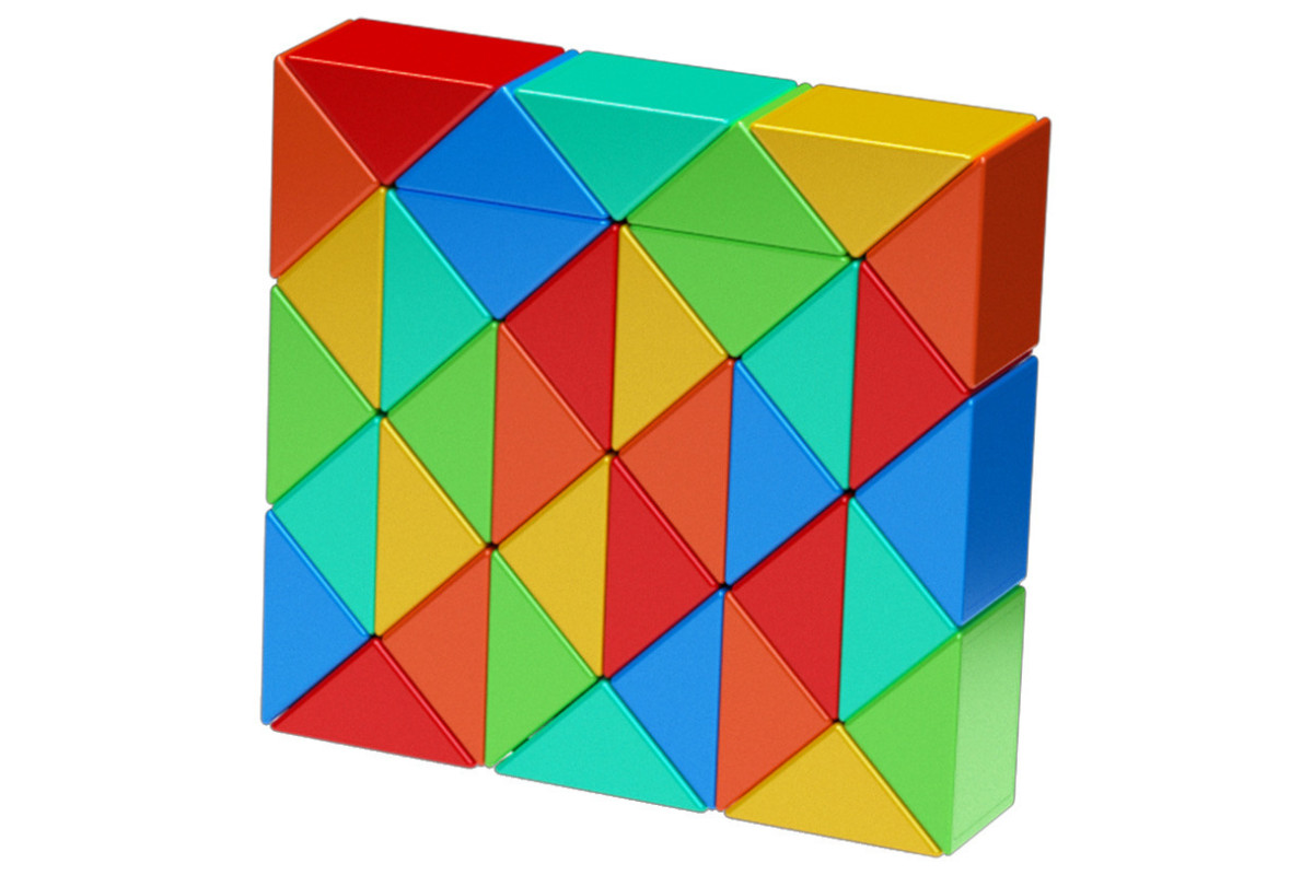 Snake 36 Blocs multicolores