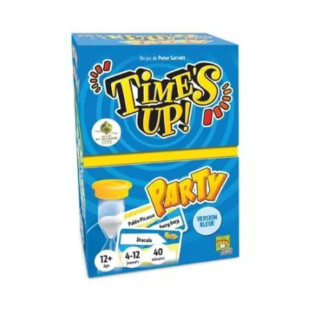 Time's Up Party Bleu