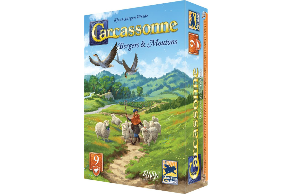 Carcassonne : Bergers et Moutons (extension 9)