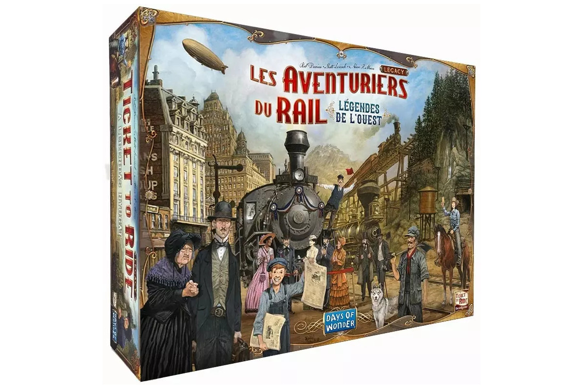 Les Aventuriers du Rail Légendes de l'Ouest (Legacy)