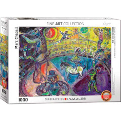 Chagall Le Cheval de Cirque (1000 Pièces)