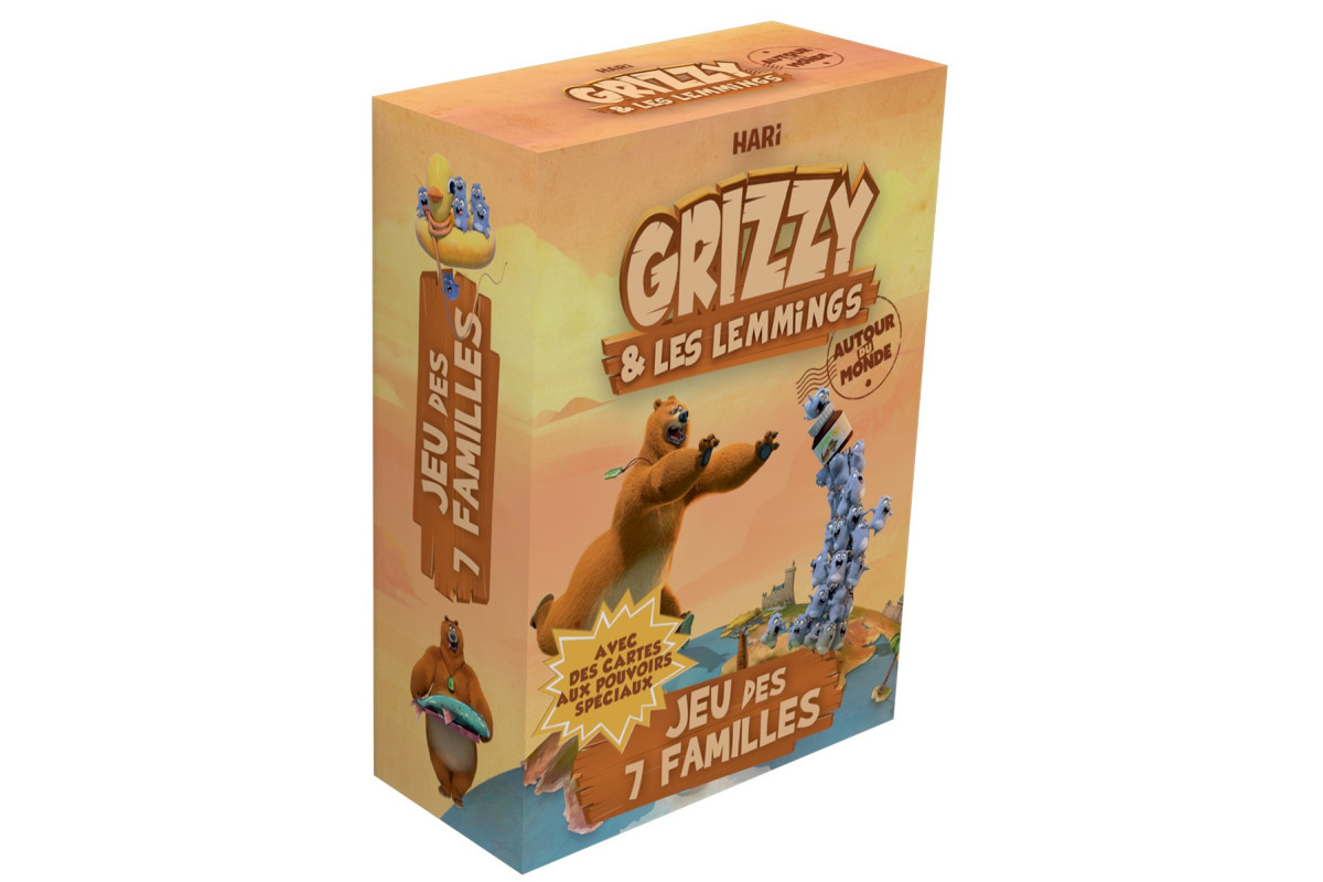Grizzy & les lemmings - Jeux de 7 familles