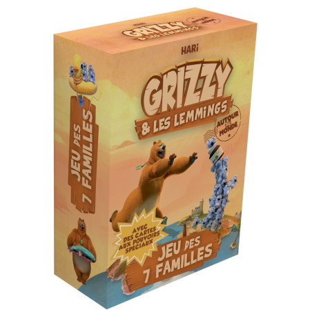 Grizzy & les lemmings - Jeux de 7 familles