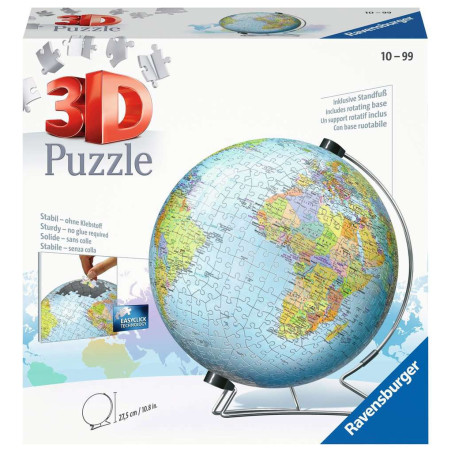 Globe Puzzle 3D