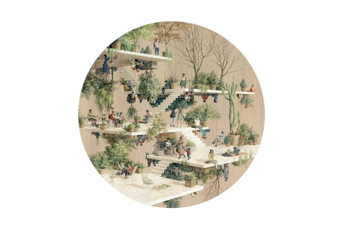 Gravity puzzle (puzzle rond 500 pièces)