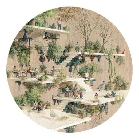 Gravity puzzle (puzzle rond 500 pièces)