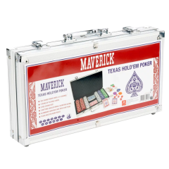 Mallette Poker Maverick 300 Jetons 11,5 g