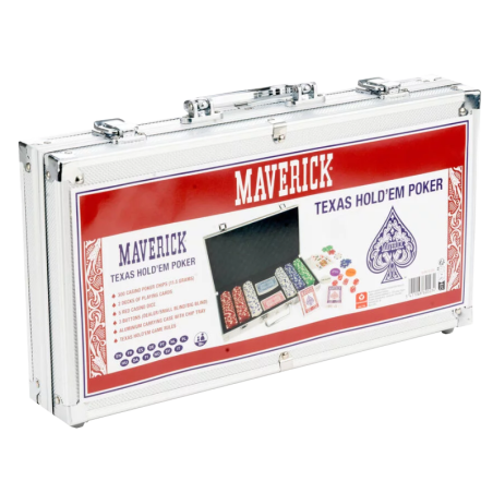 Mallette Poker Maverick 300 Jetons 11,5 g