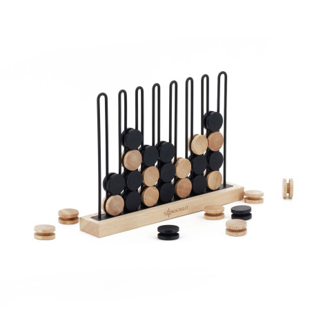 4 à la suite bois métal