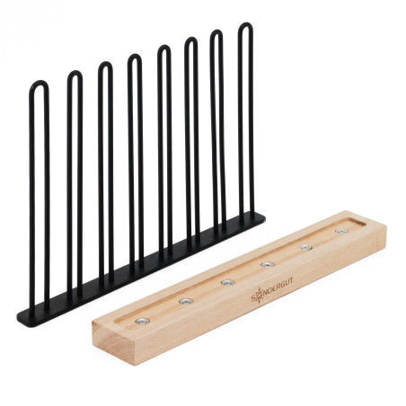 4 à la suite bois métal