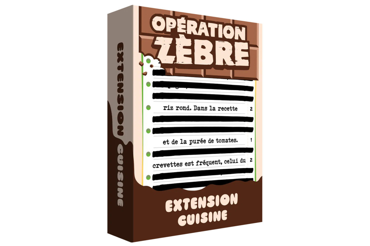Opération Zèbre : Extension Cuisine