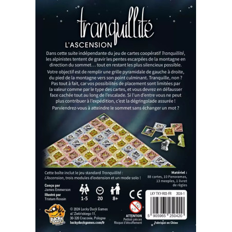 Tranquillité: L’Ascension