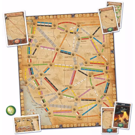 Les Aventuriers du Rail - France & Old West (Ext.)