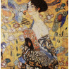 La dame à l'éventail - Klimt - puzzle Michèle Wilson 350 pièces