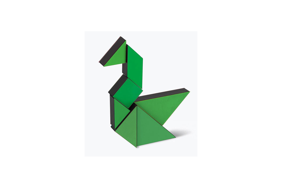 Tangram 3D vert