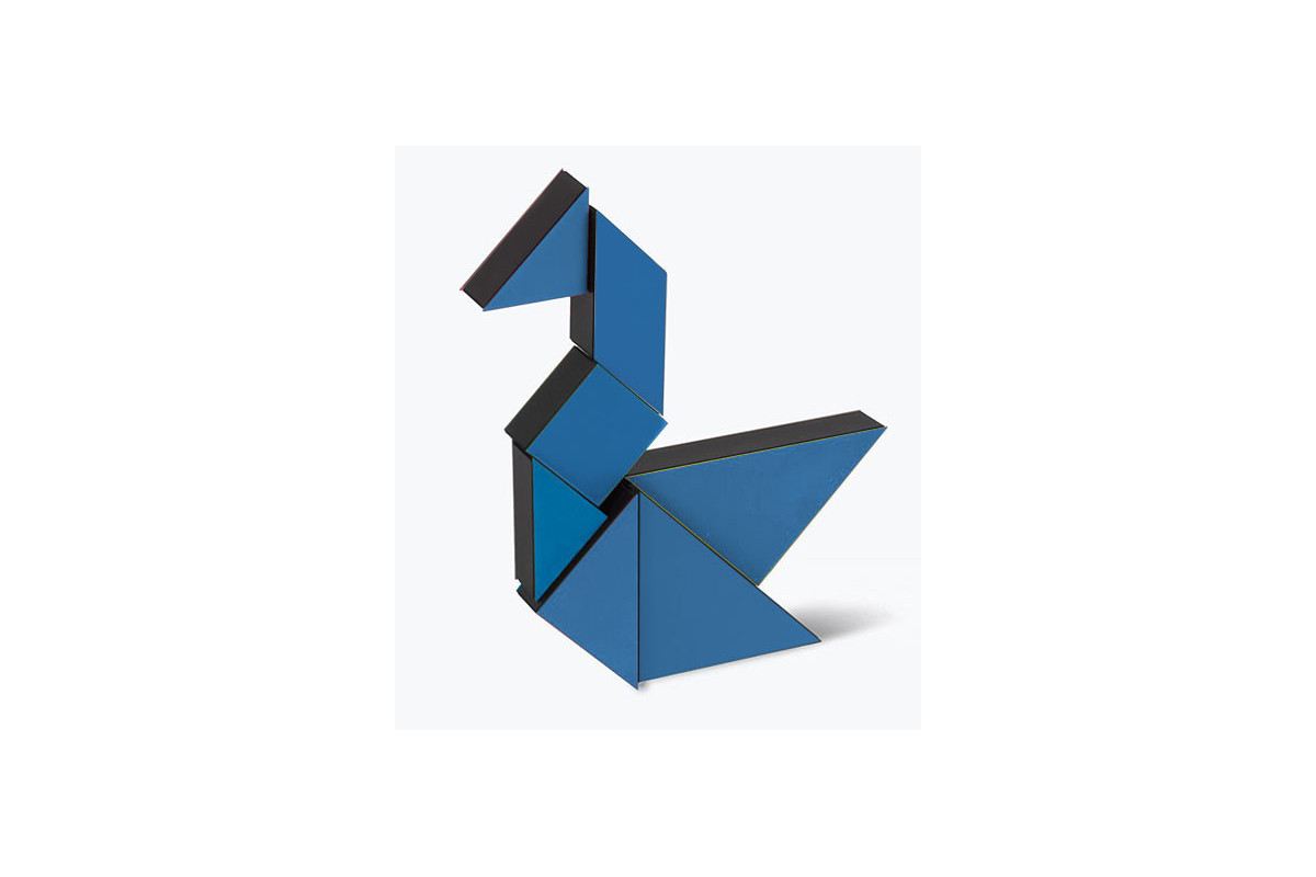Tangram 3D Bleu