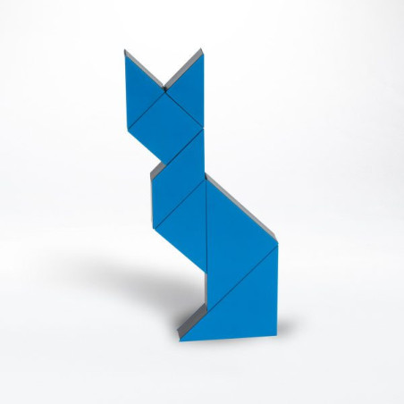 Tangram 3D Bleu