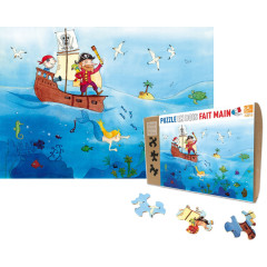 Les pirates - Vanvolsem - puzzle Michèle Wilson 24 pièces