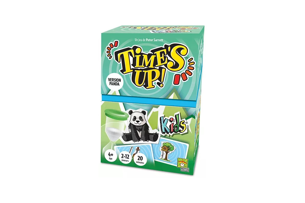 Time's Up Kids Panda