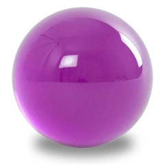 Balle Acrylique 75mm Violette