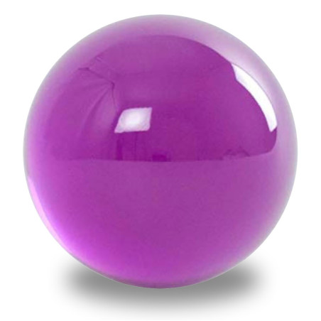 Balle Acrylique 75mm Violette