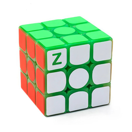 Z-Cube 3x3 Phosphorescent Vert