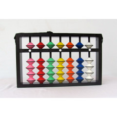 Soroban GÉANT 7 tiges multicolores