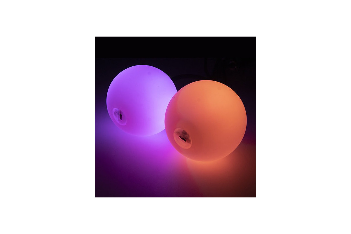 Bolas/poï lumineuses multifonction rechargeable (paire)