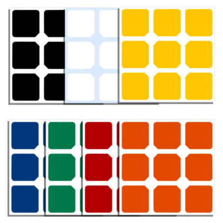 stickers 3x3x3
