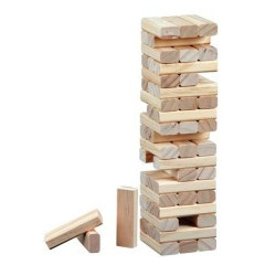 Timber 56 blocs (type Jenga)