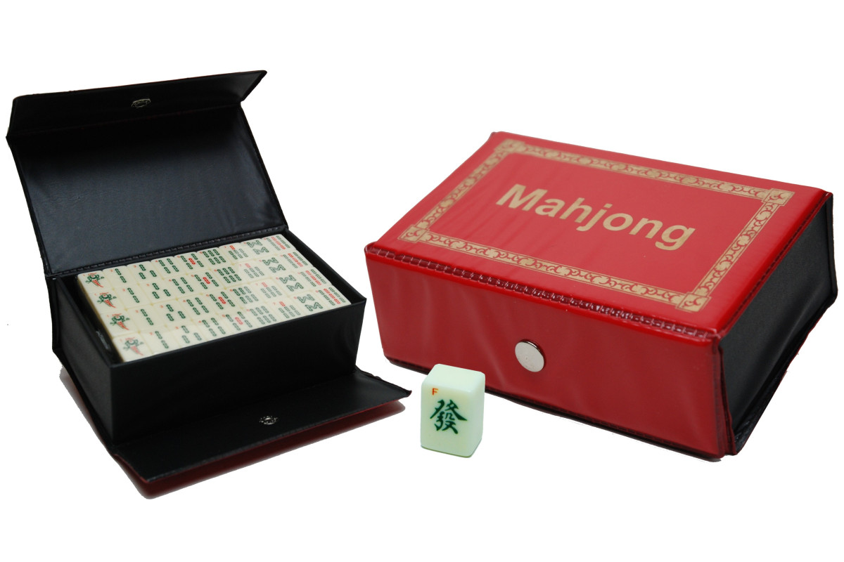 Mahjong de voyage étui vinyle
