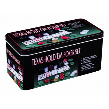 Set de Poker - Boîte métal