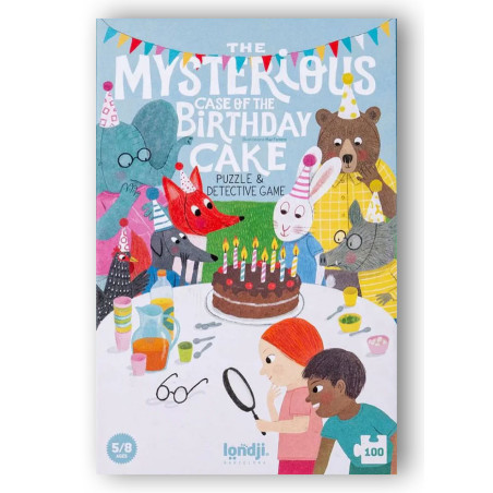 Puzzle enquête - The Mysterious Case Of The Birday (100 pièces)