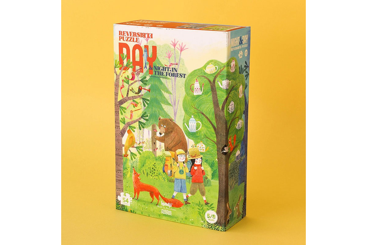 Night & Day In The Forest Puzzle