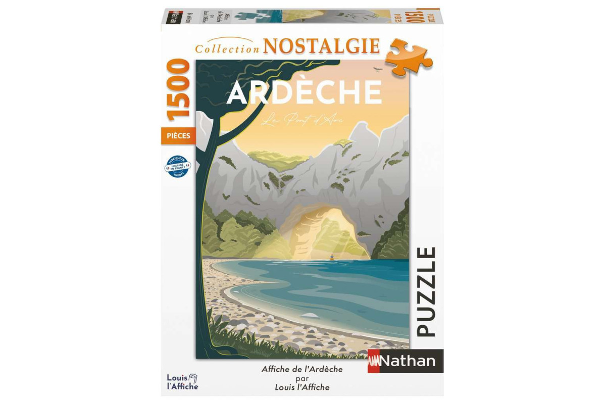 Affiche de l'Ardèche (1500 Pièces)