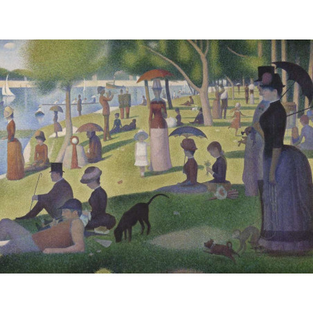 Georges Seurat - Un dimanche après-midi à l'île de la Grande Jatte (1500 Pièces)