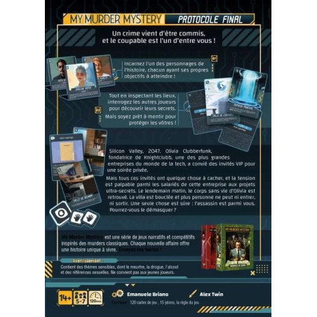 My Murder Mistery - Protocole Final