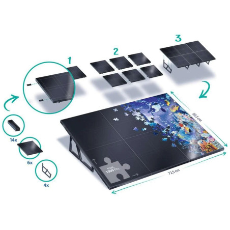 Chevalet à puzzle (stand up board)