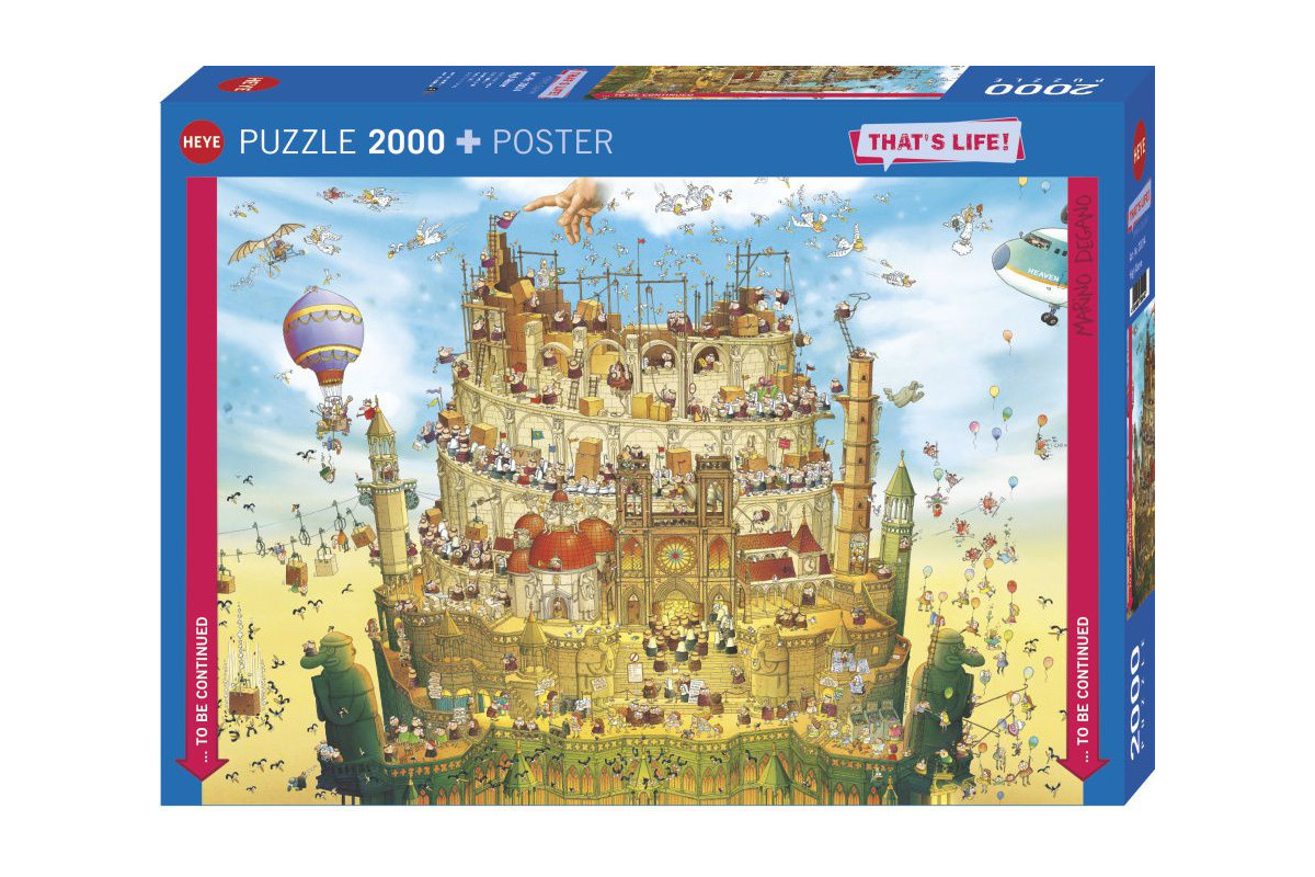 Puzzle High Above (2000 Pièces)