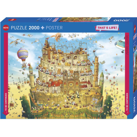Puzzle High Above (2000 Pièces)