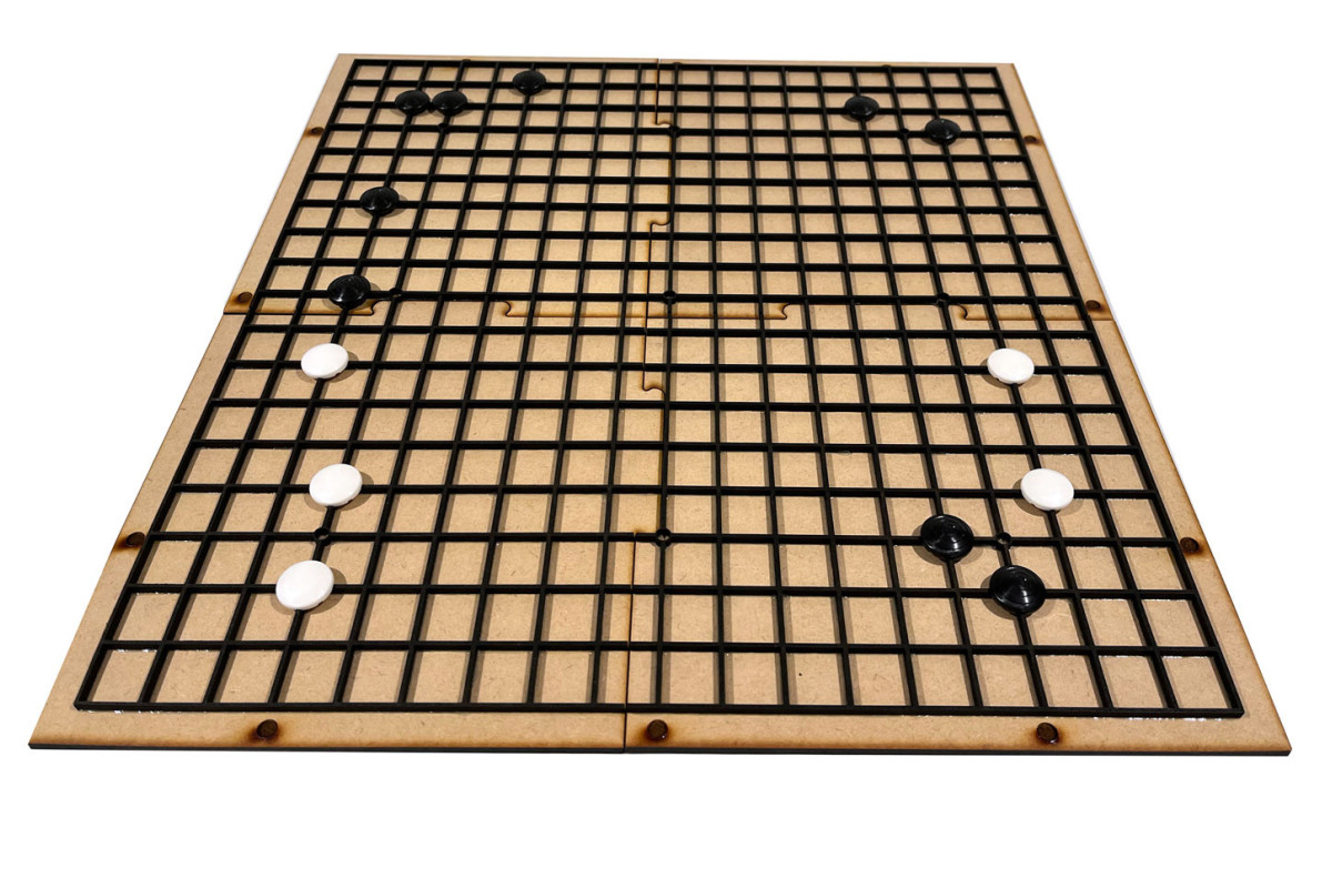 Jeu de Go pour malvoyants (prix coûtant)