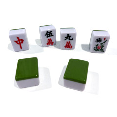 Mahjong grandes tuiles 32x24mm non marquées