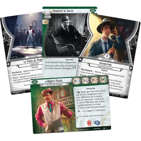 Horreur à Arkham JCE : André Patel (Investigateur)