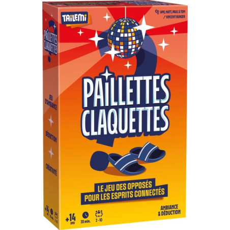 (occasion -50%) Paillettes claquettes