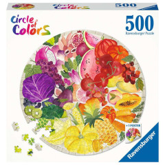 Fruits et Légumes Circle of Colors (500 Pièces)