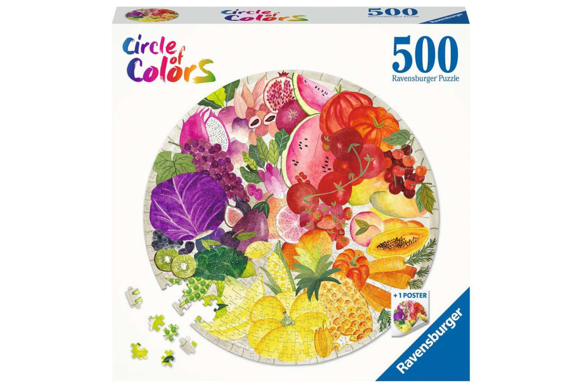 Fruits et Légumes Circle of Colors (500 Pièces)