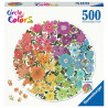 Fleurs Circle of Colors (500 Pièces)