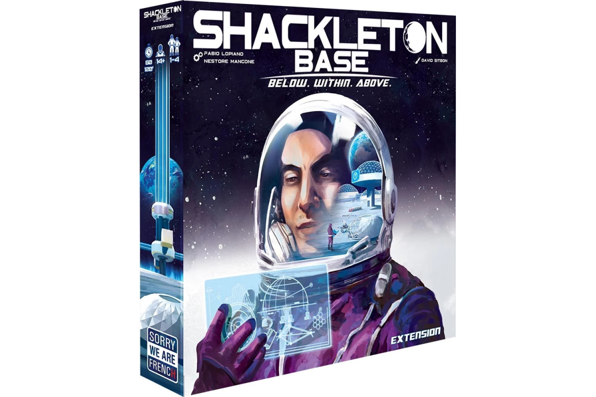 Shackleton Base extension Below Within Above